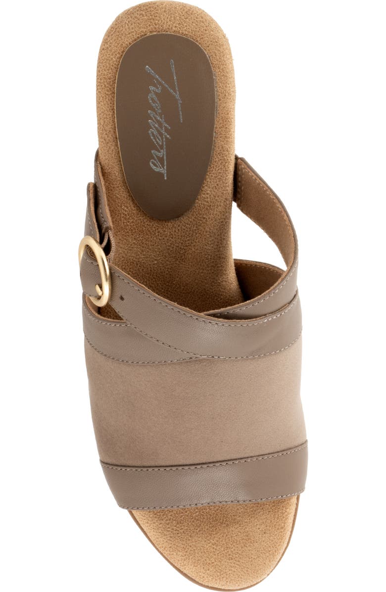 Trotters Mitzie Slide Sandal, Alternate, color, Taupe