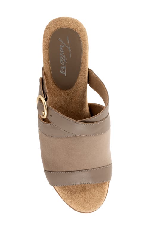 Trotters Mitzie Slide Sandal In Taupe