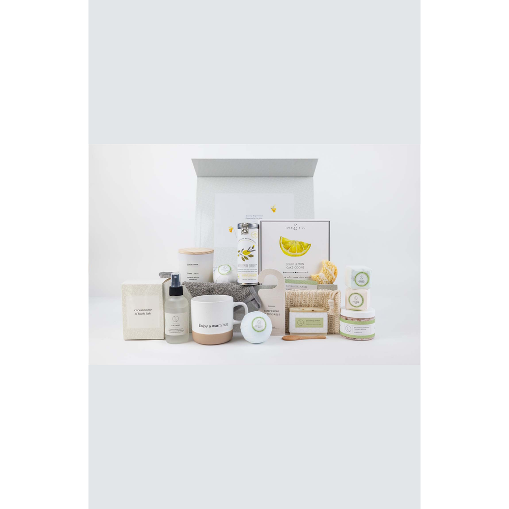 Lizush Get Well Gift Basket All Natural Care Package In Assorted
