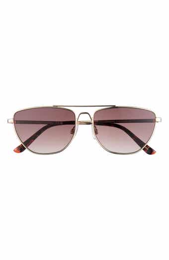 58mm Gradient Navigator Sunglasses