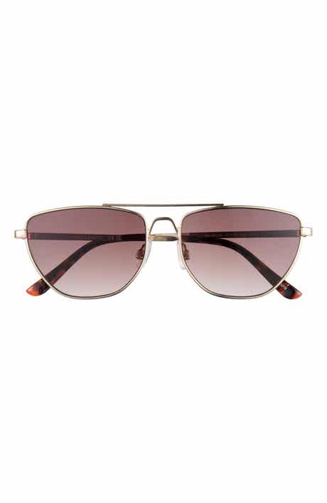 58mm Gradient Navigator Sunglasses