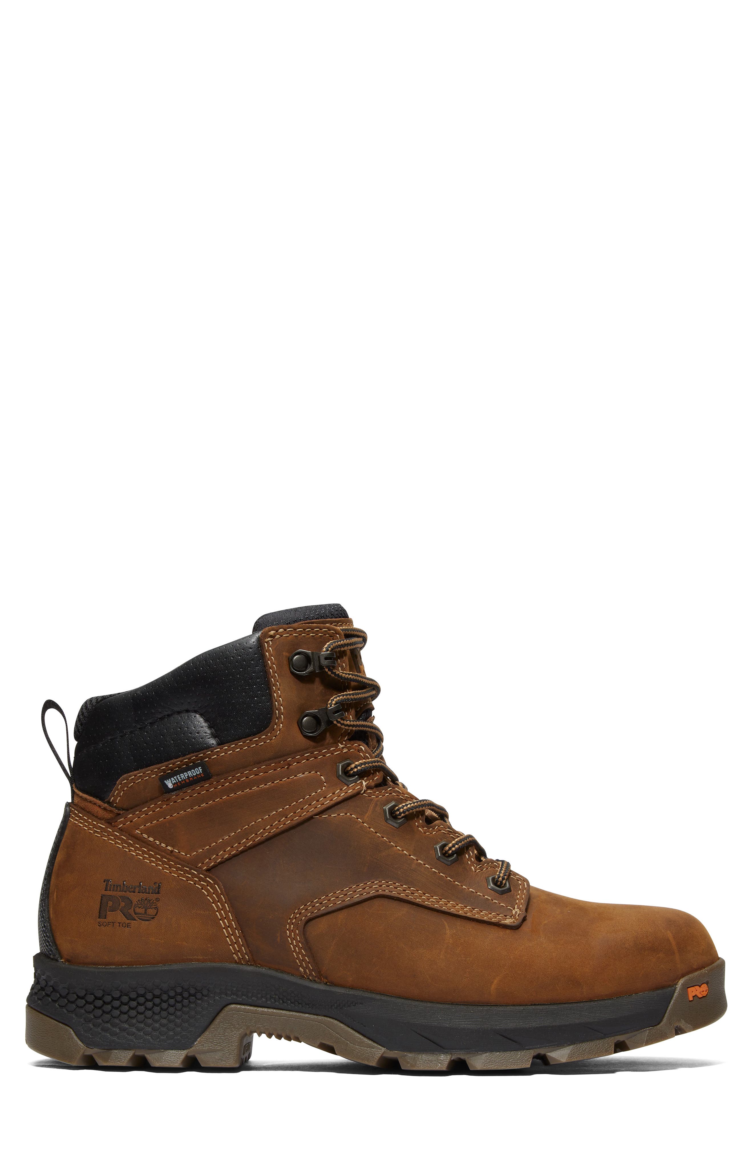 Timberland TiTAN EV 6" Waterproof Work Boot, Alternate, color, 