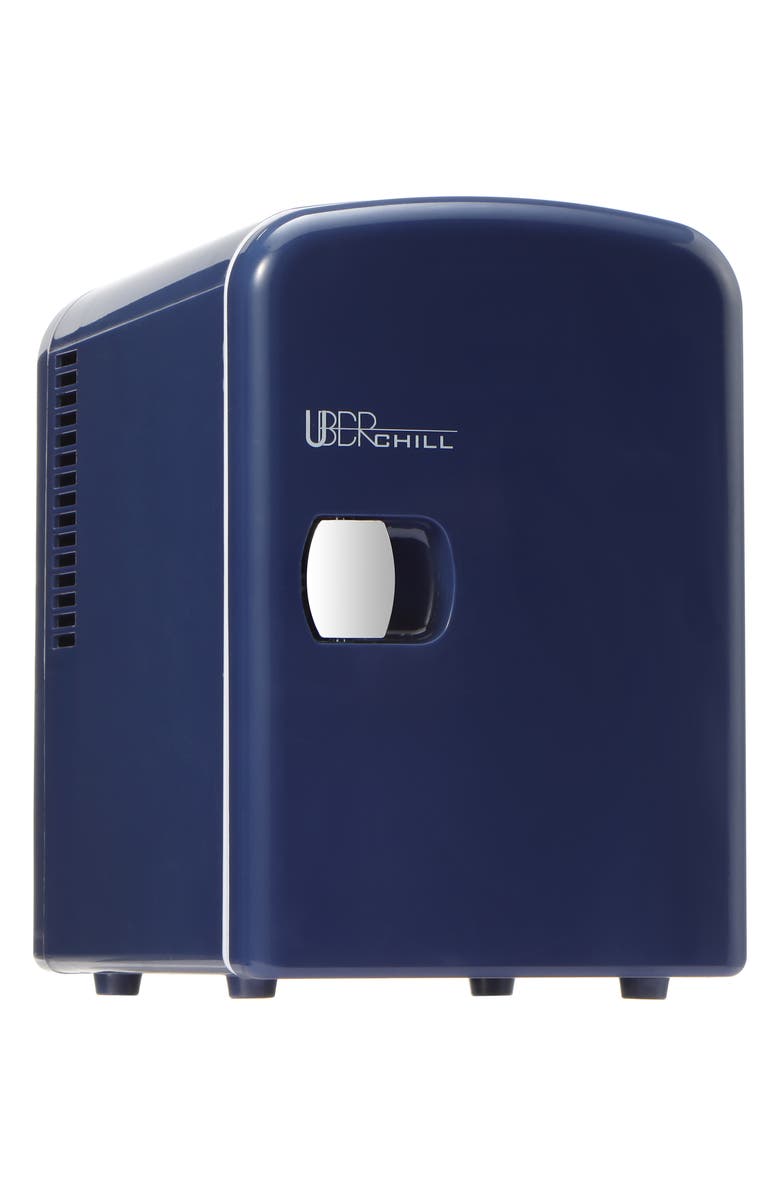 UBER APPLIANCE 6-Can Mini Fridge - Blue, Main, color, Blue