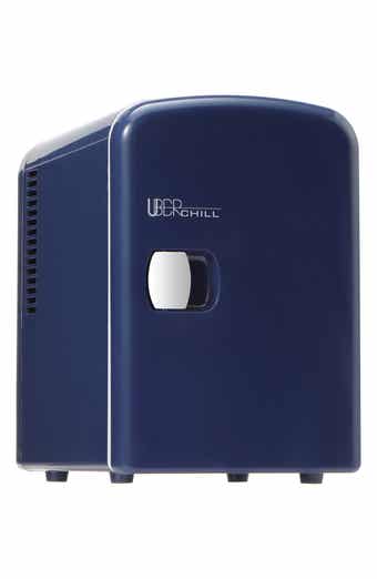 UBER APPLIANCE 6-Can Mini Fridge - Blue