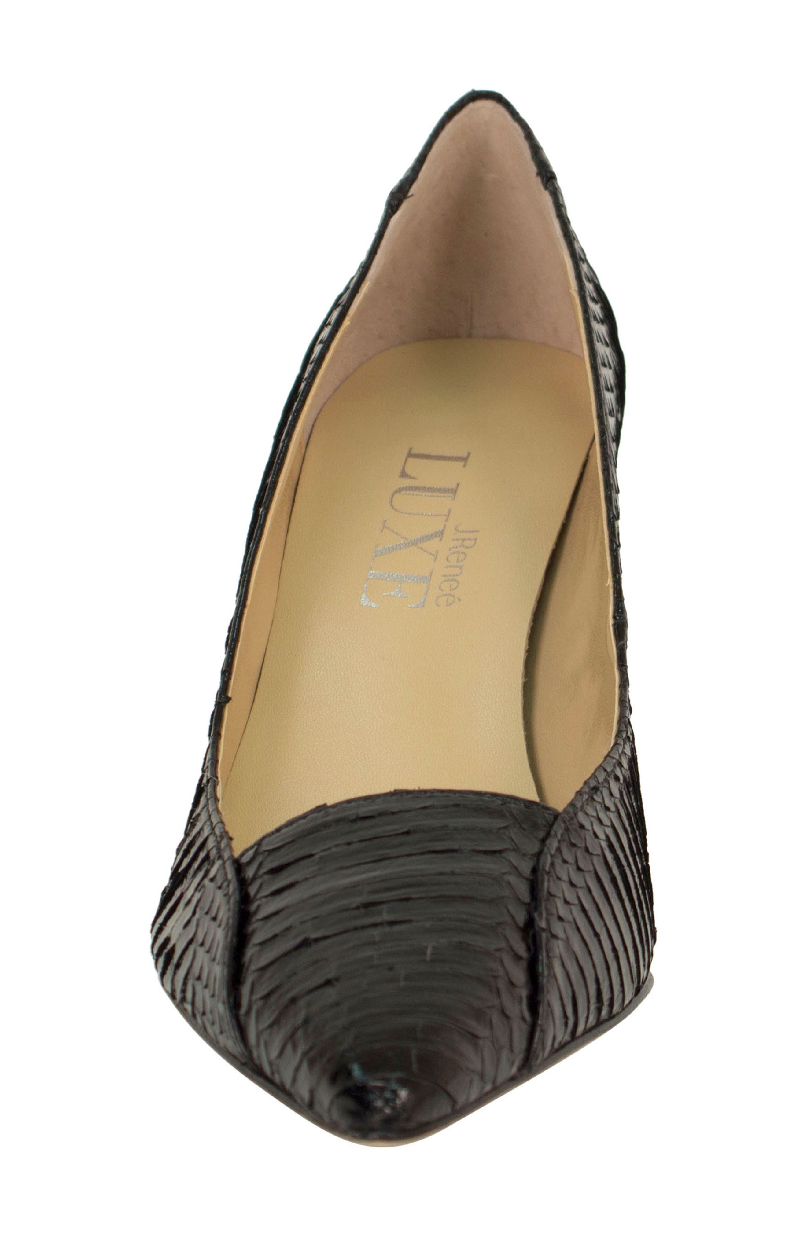 J. Reneé Cobra Pointed Toe Pump, Alternate, color, 