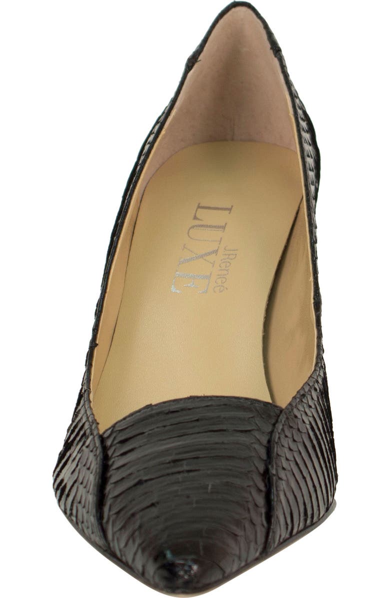 J. Reneé Cobra Pointed Toe Pump, Alternate, color,