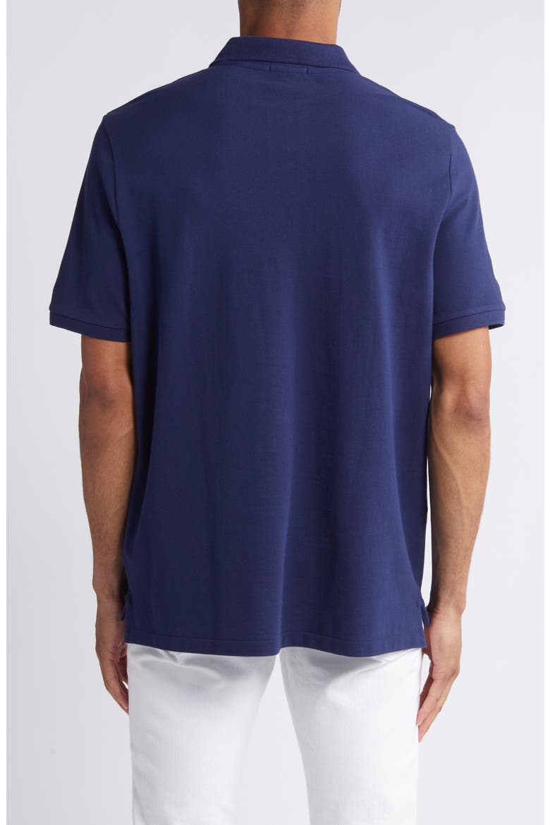 The Iconic Mesh Polo Shirt, Alternate, color, BLUE