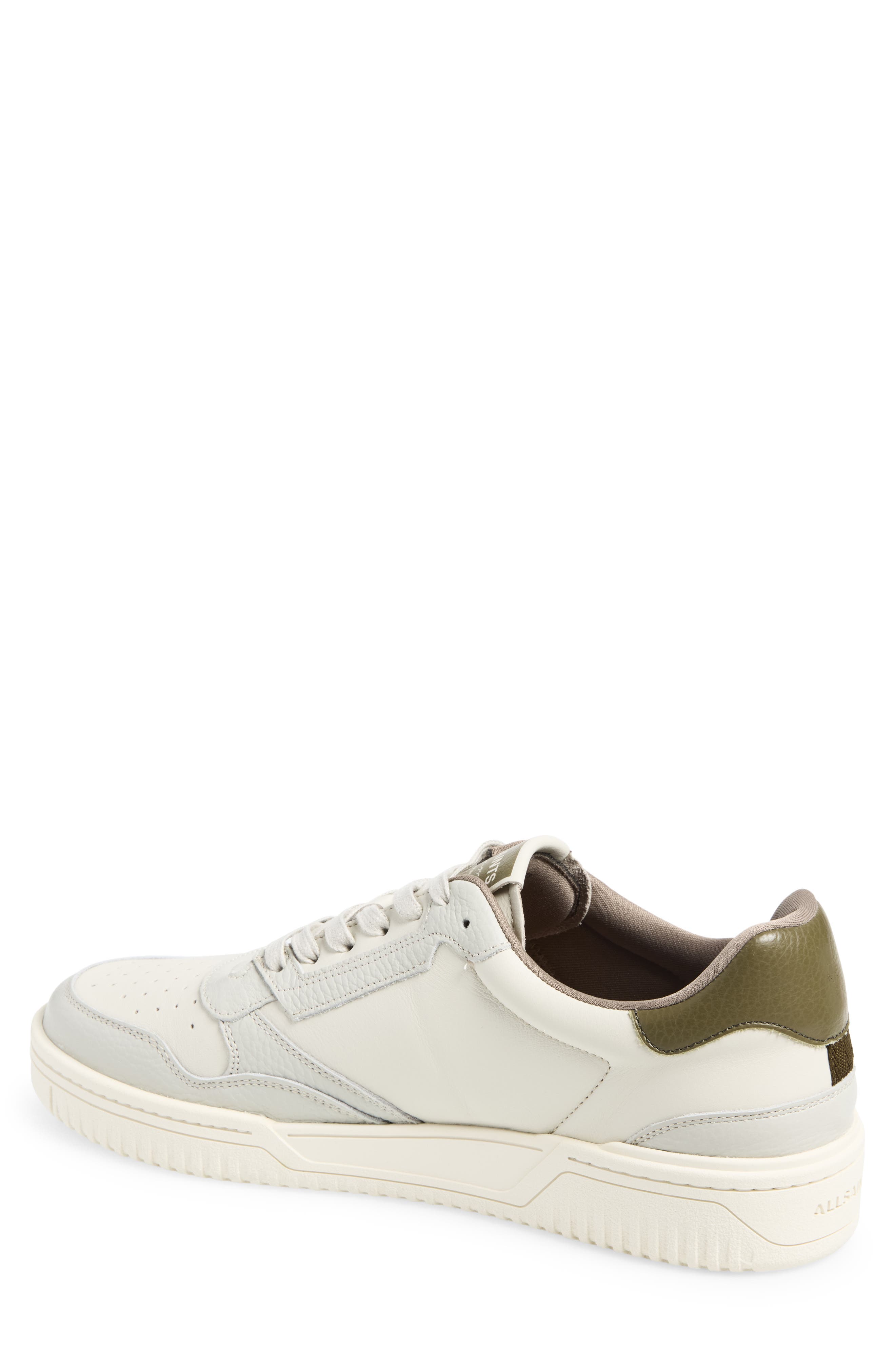 Regan Low Top Sneaker, Alternate, color, WHITE/ GREEN