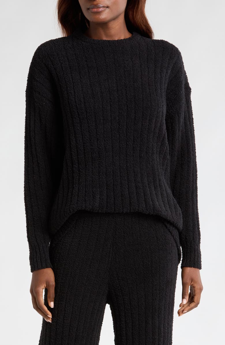 UGG<sup>®</sup> Riz Rib Sweater, Main, color, Black