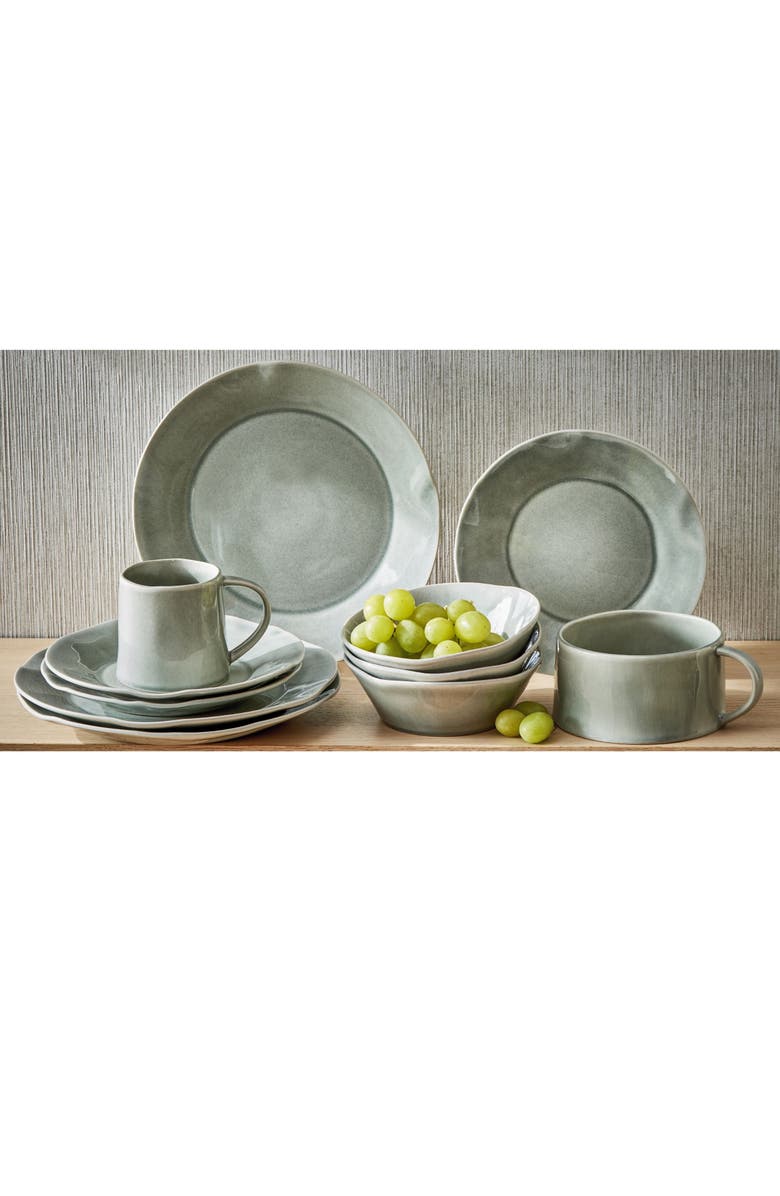 tag Hudson Dinner Plate Slate Slate Stoneware Everyday, Alternate, color, Grey