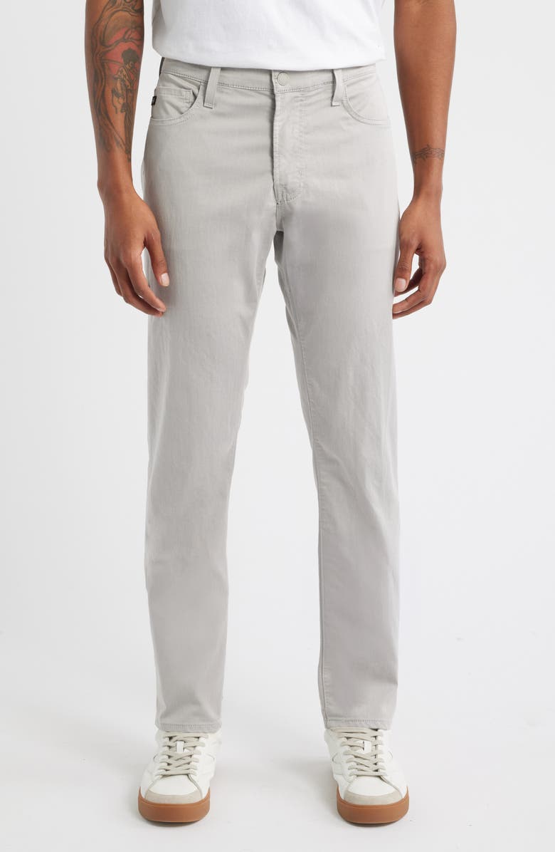 AG Tellis Airluxe<sup>™</sup> Commuter Performance Sateen Slim Fit Pants, Main, color, Glacier Mist