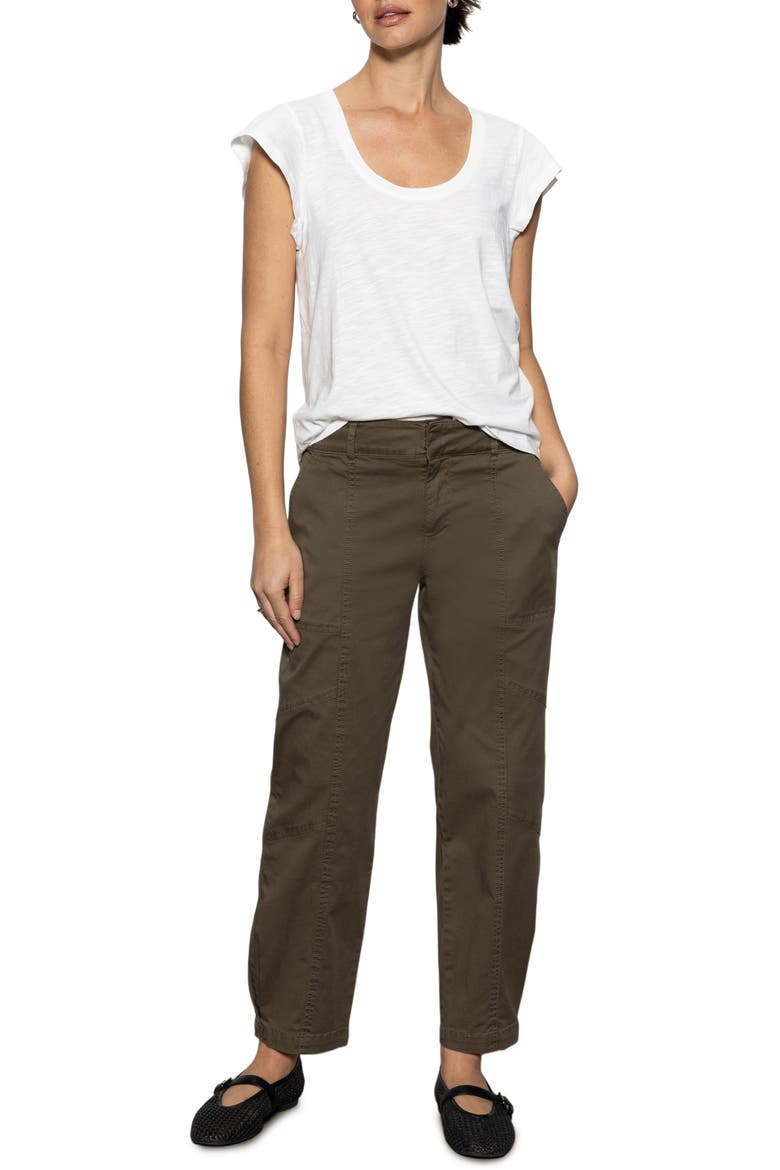 Cruiser Stretch Cotton Barrel Chinos, Alternate, color, DKSR