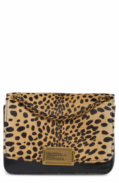 The Genuine Calf Hair & Leather Small Shoulder Bag
