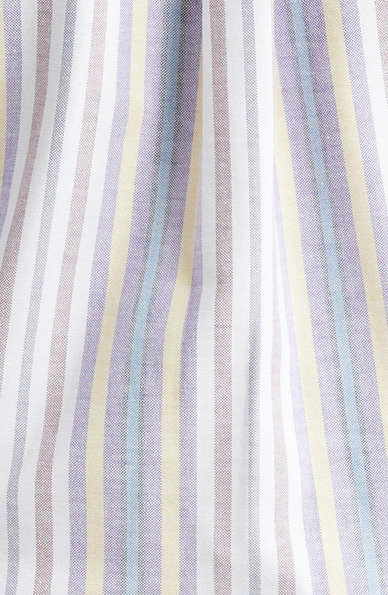 Drake's Stripe Oxford Button-Down Shirt, Alternate, color, 