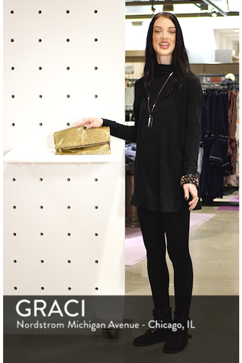 Disco Stripe Foldover Clutch video
