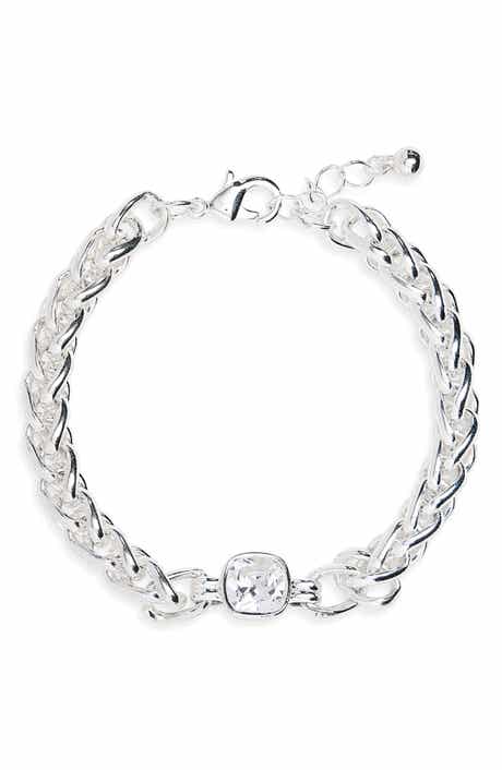 NORDSTROM RACK Cubic Zirconia Statement Bracelet