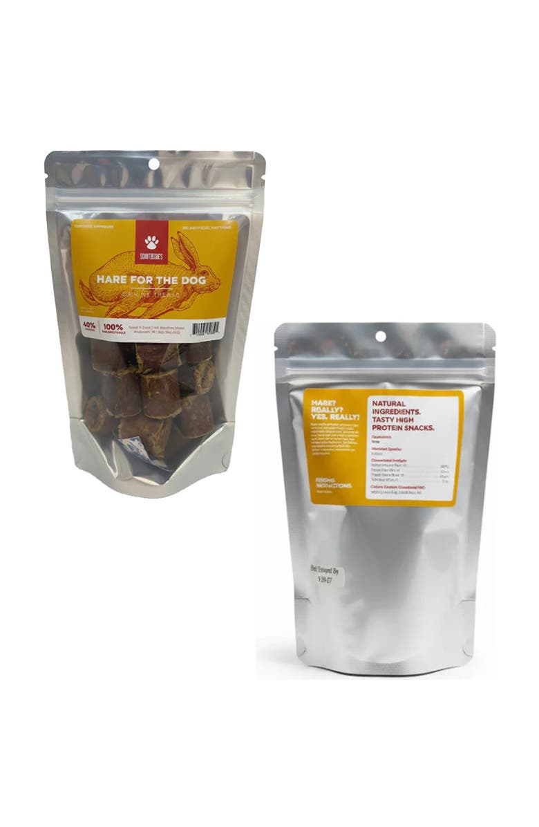 Scout & Zoe's Hare For The Dog Rabbit Jerky, Pet Treats, Snack & Reward, Alternate, color, Multicolored