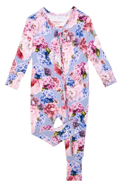 Annie Fitted Convertible Footie Pajamas (Baby)