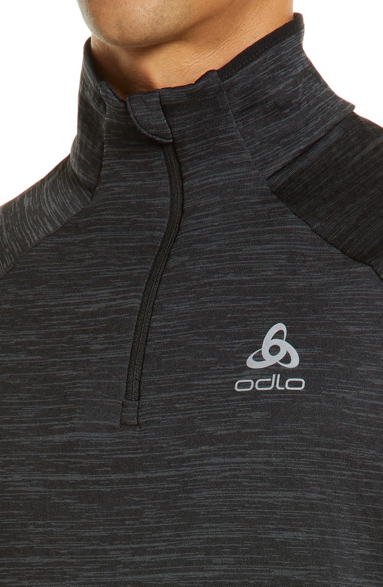 Odlo Run Easy Half-Zip Mid-Layer Top, Alternate, color, 