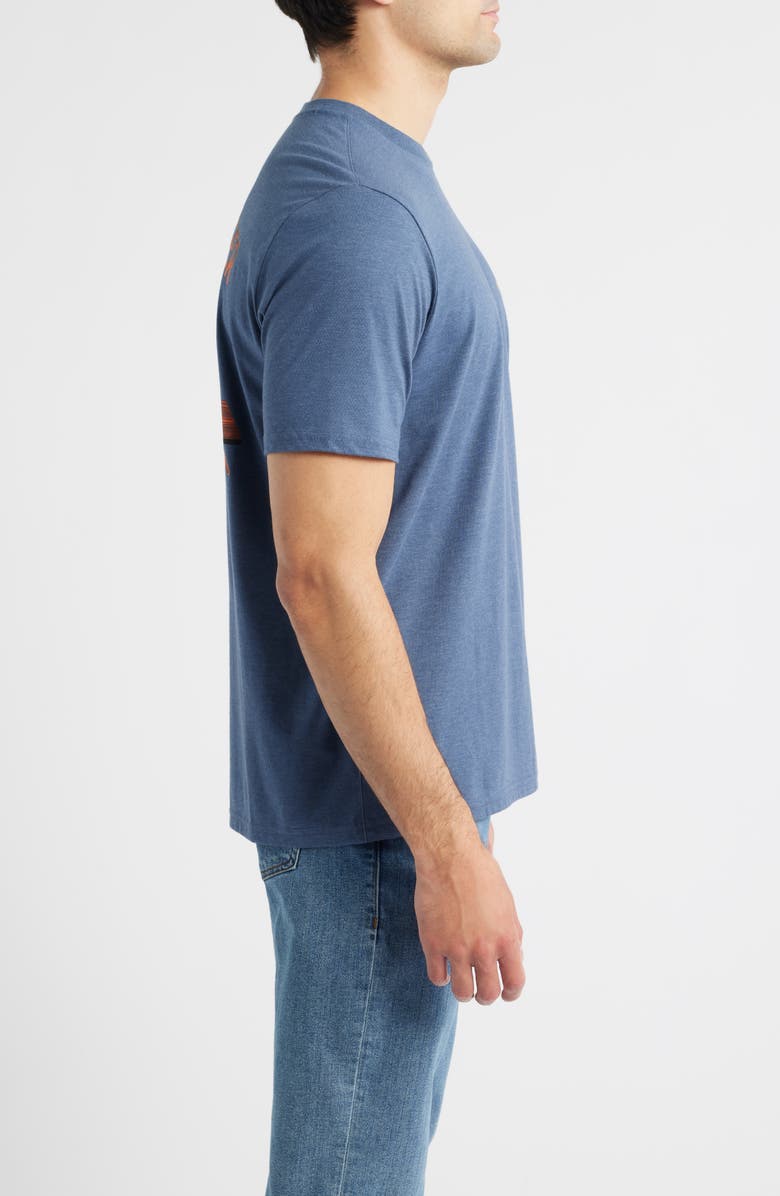 Tommy Bahama Rye of the Tiger Cotton Graphic T-Shirt, Alternate, color, Navy Heather