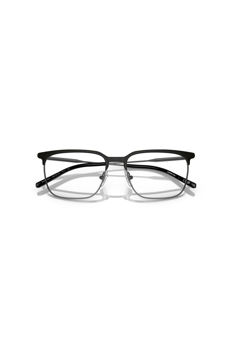 53mm Rectangle optical glasses, Alternate, color, Black