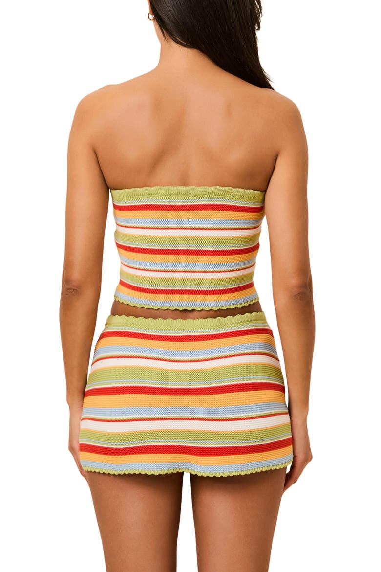 The Celeste Stripe Knit Skort, Alternate, color, ST. BARTHS STRIPE