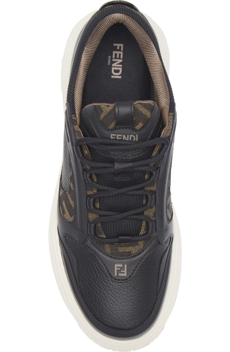 Fendi Force Sneaker, Alternate, color, F08m4-Nero Nero Nero