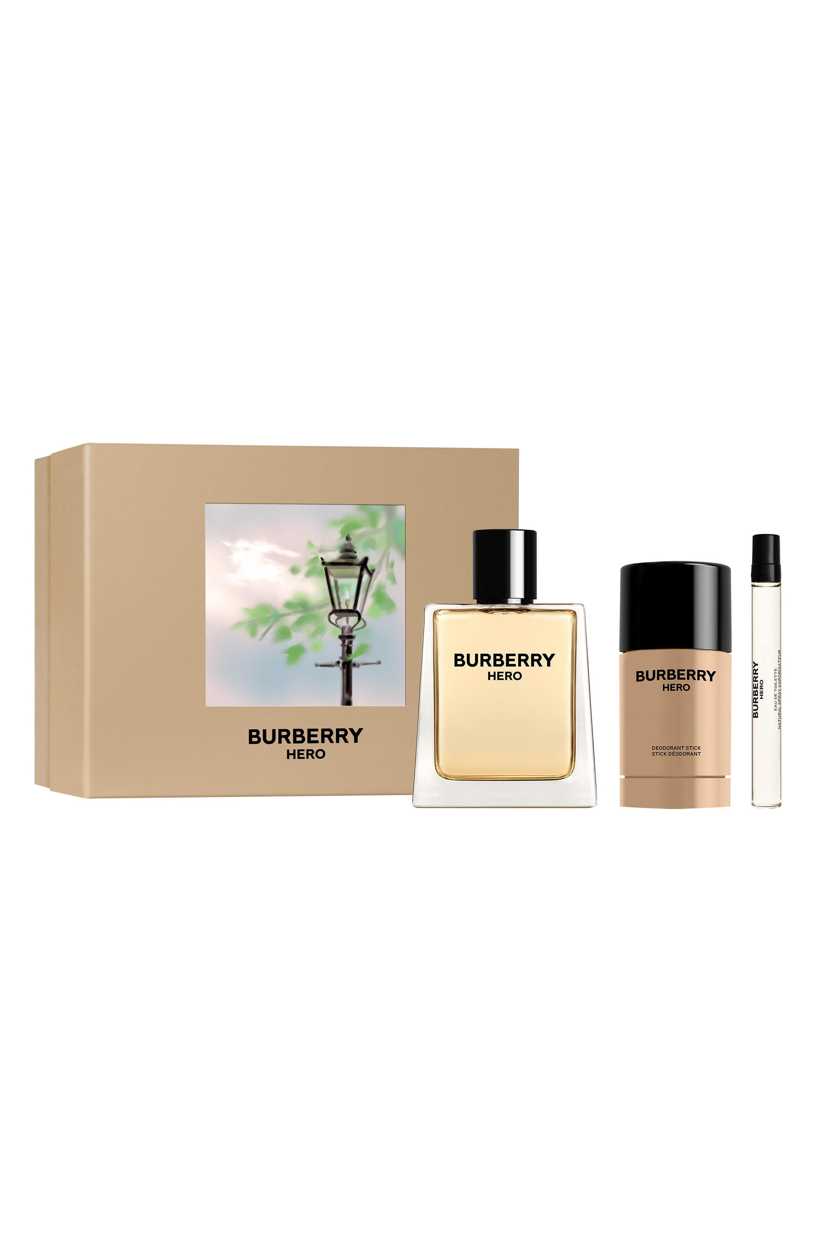 Burberry Hero Eau de Toilette 3-Piece Gift Set (Men) | Nordstrom
