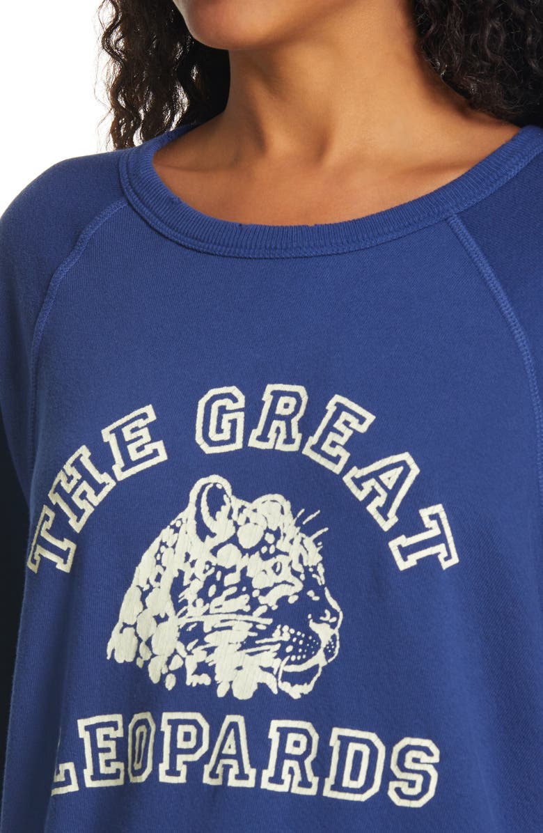 THE GREAT. College Sweatshirt, Alternate, color,