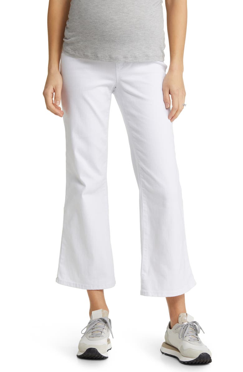 1822 Denim Demi Bellyband Maternity Bootcut Jeans, Main, color, 