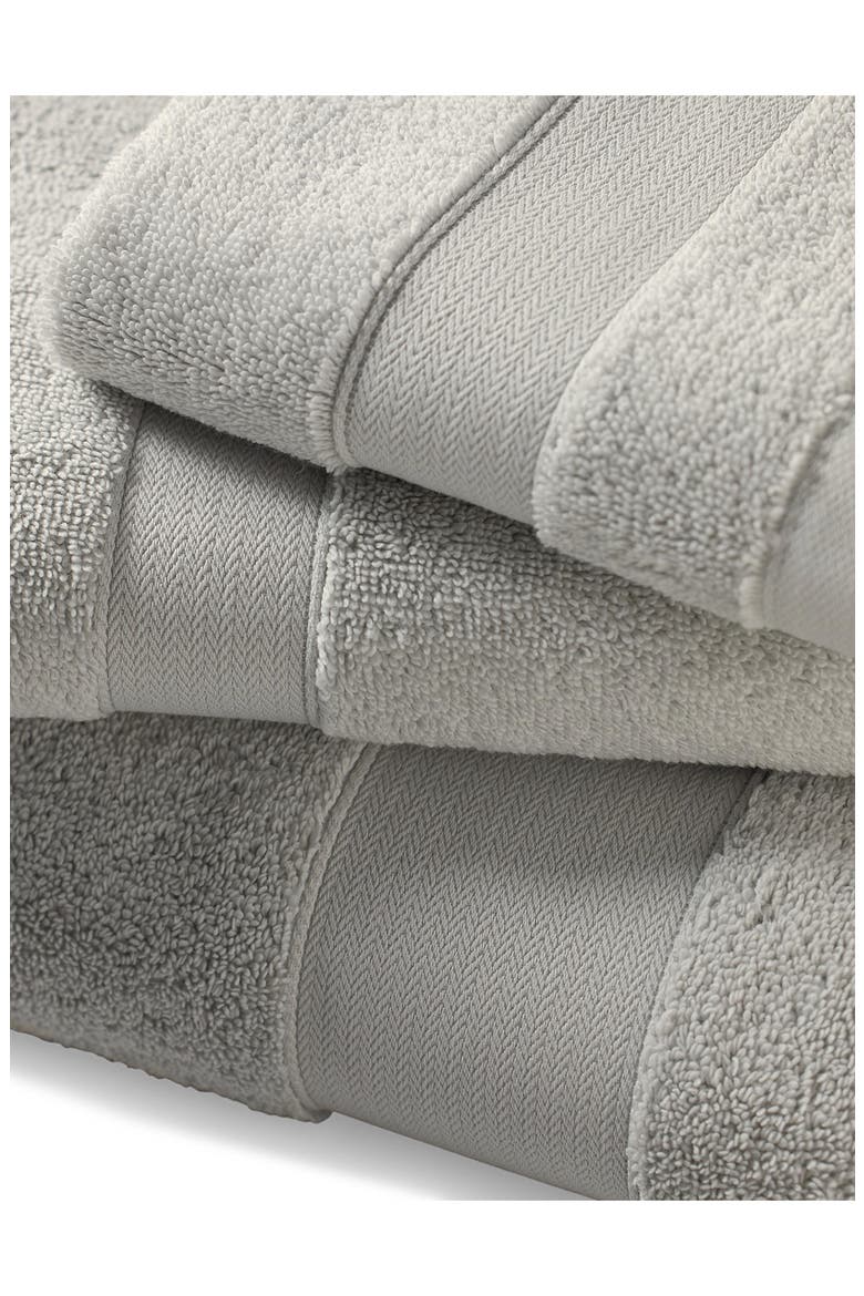 Watson Cotton Terry Cloth Hand Towel, Alternate, color, TRUE PALE GREY