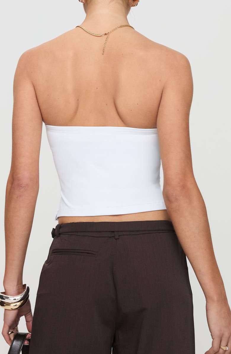 Princess Polly Aurorah Tube Top, Alternate, color, White