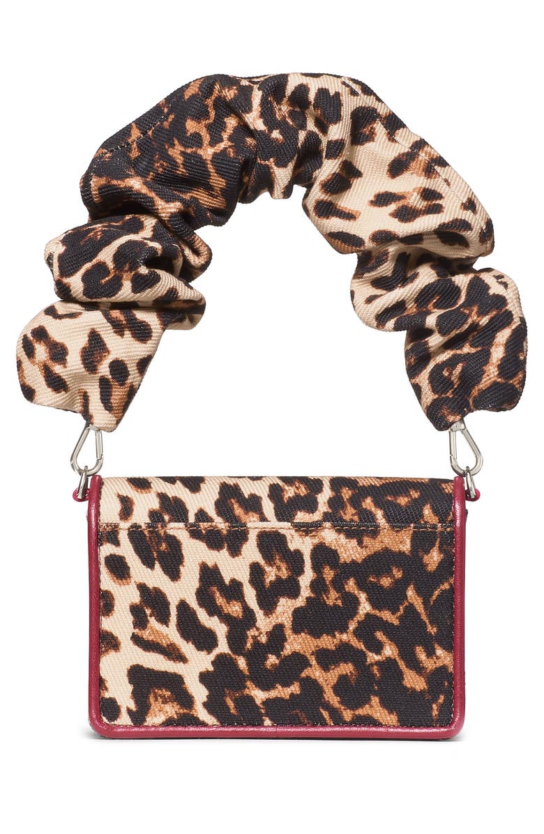 Kate Spade New York natasha downtown leopard fabric top handle bag, Alternate, color, Leopard Multi