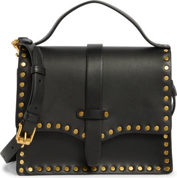 Nanine Studded Top Handle Bag