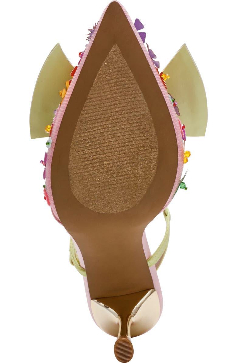 Betsey Johnson Melissa Slingback Pump, Alternate, color, Pink Multi