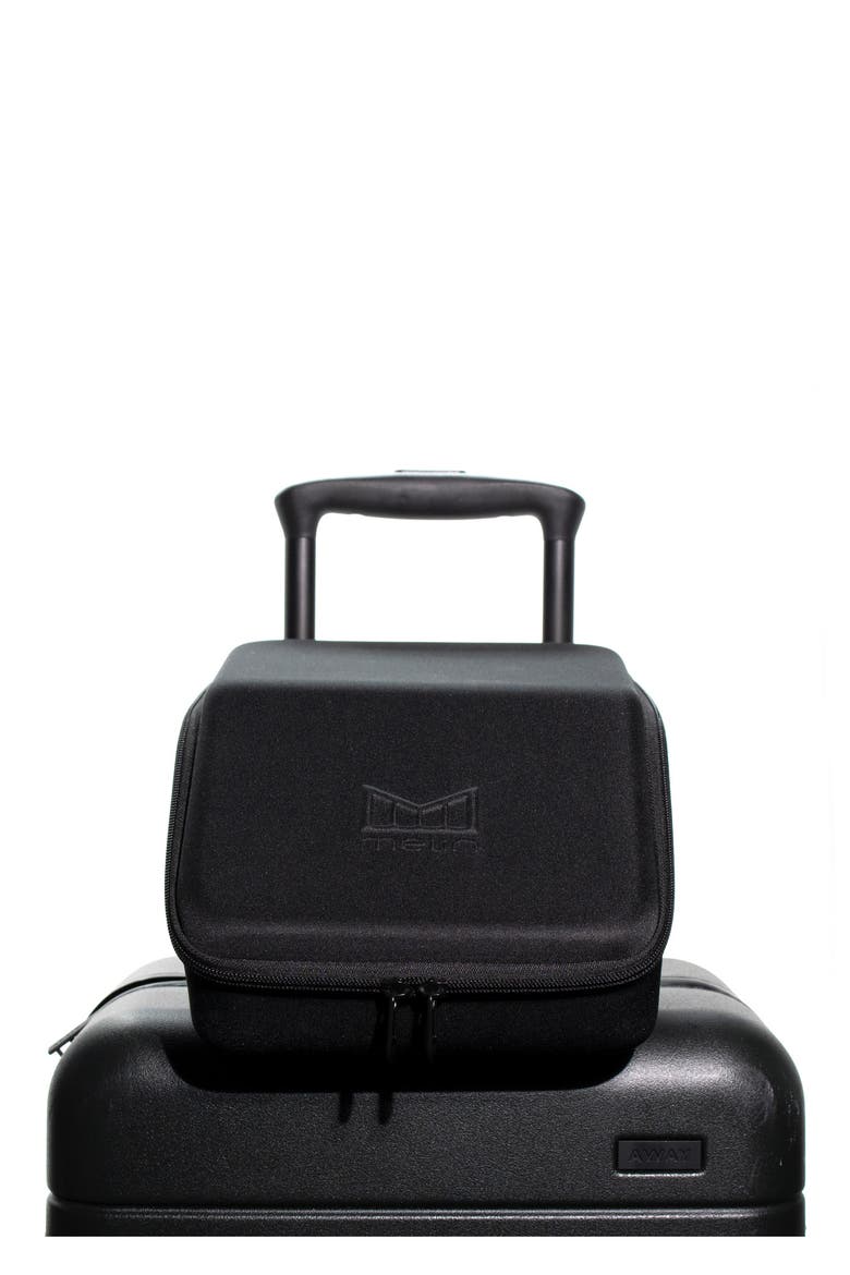 3-Hat Travel Case, Main, color, BLACK