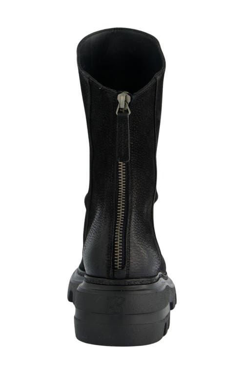 Paul Green Crosby Lug Sole Bootie In Black