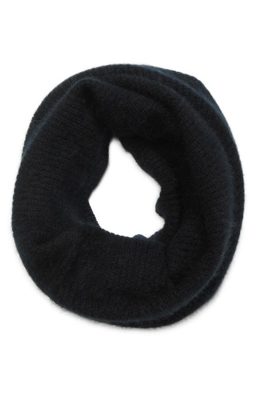 Loulou De Saison Emry Cashmere Infinity Scarf In Black