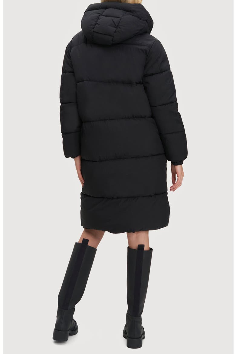 Ramona Hooded Parka, Alternate, color, BLACK