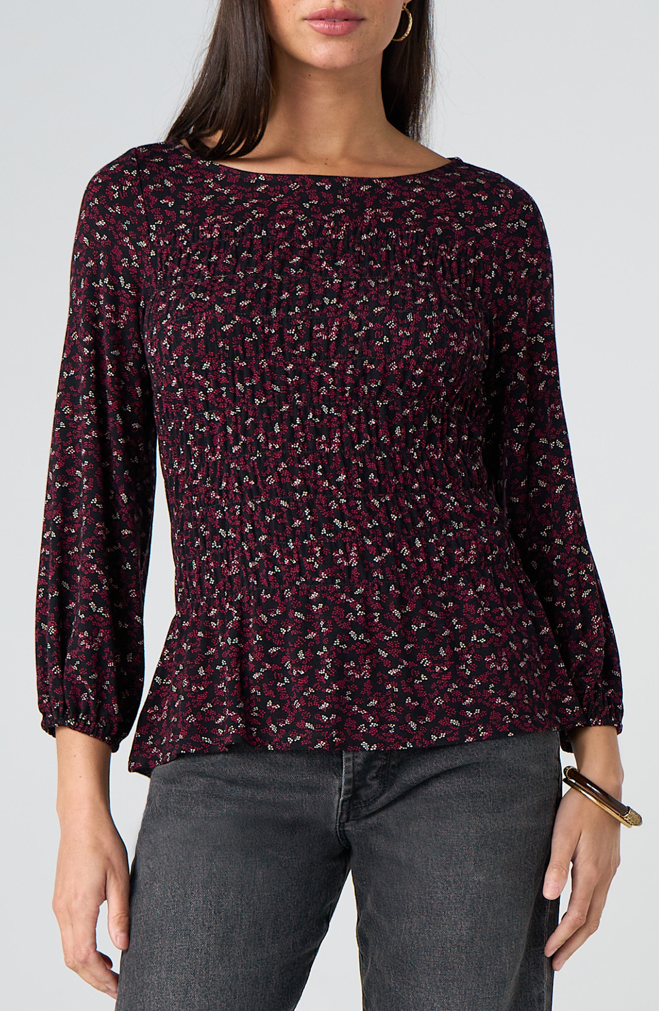 selected BGNDY/ BLK MULTI