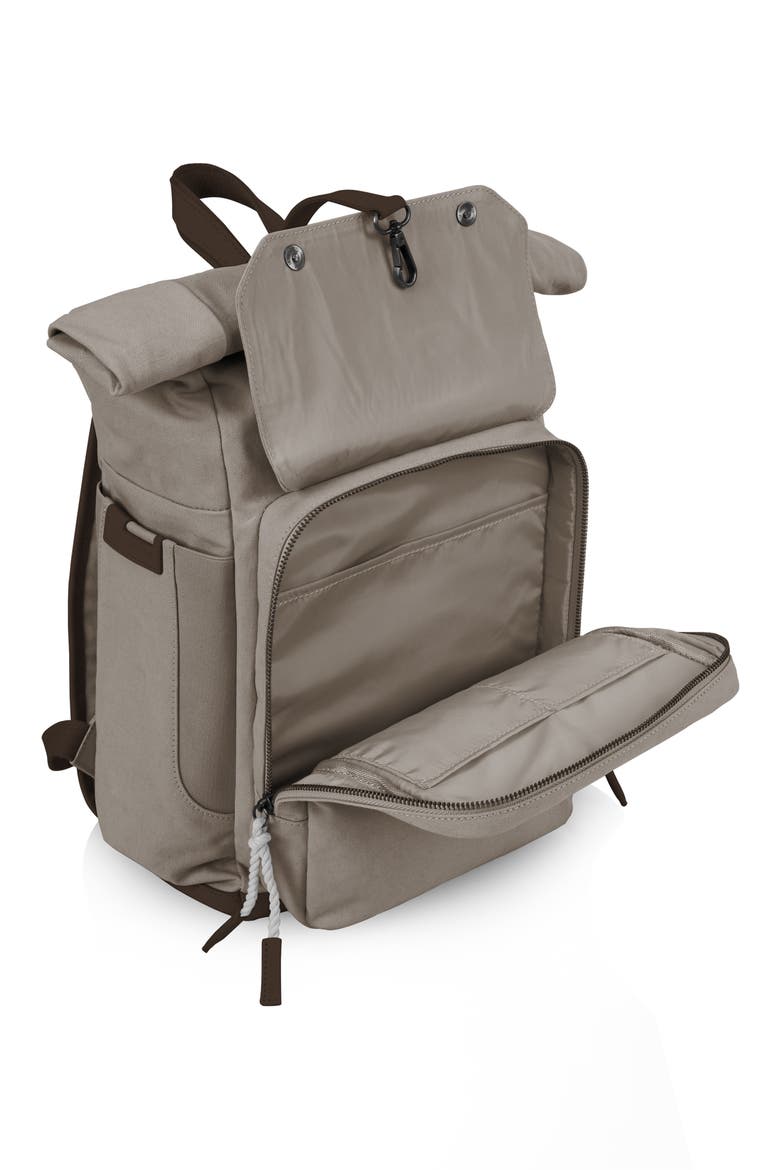 Carmel Picnic Backpack, Alternate, color, GRAY