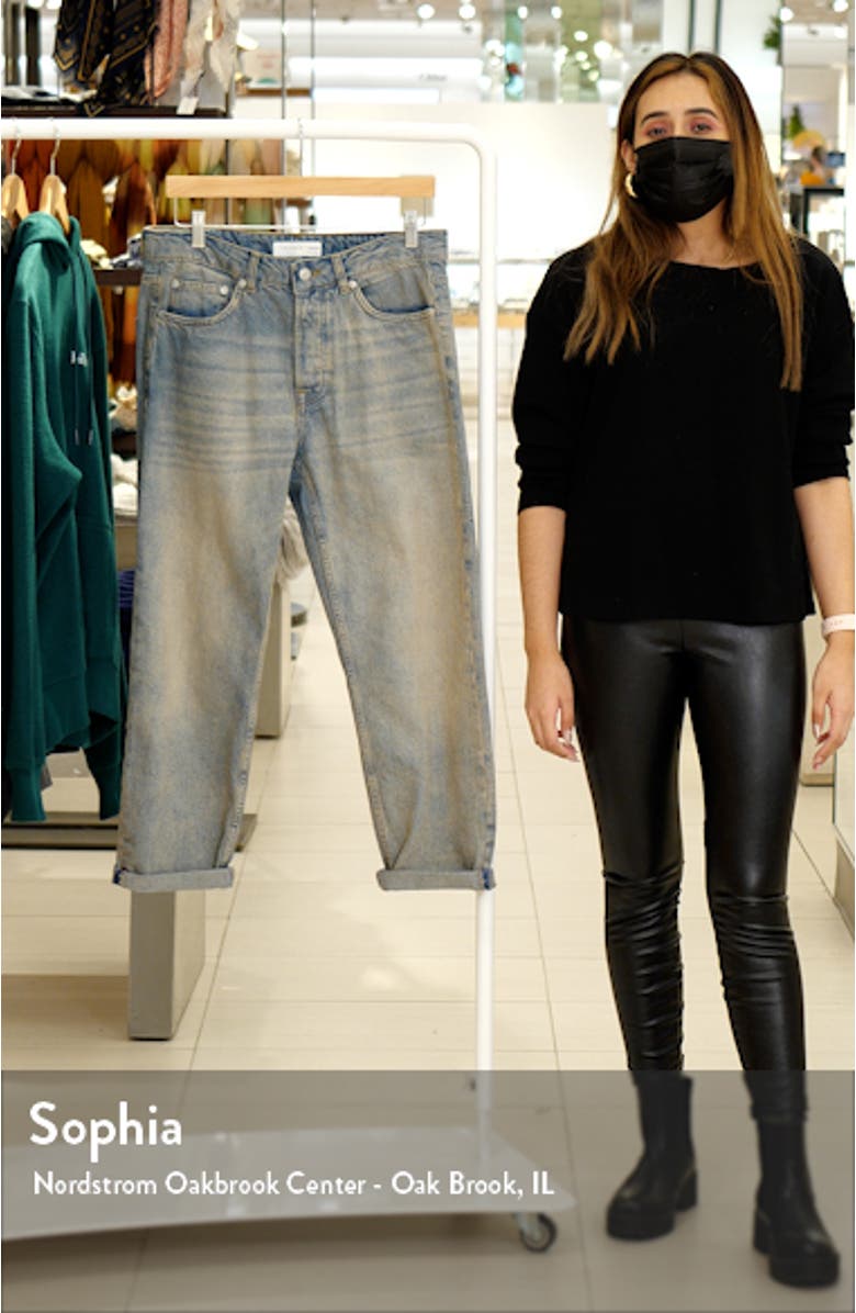 Relaxed Straight Leg Jeans, sales video thumbnail