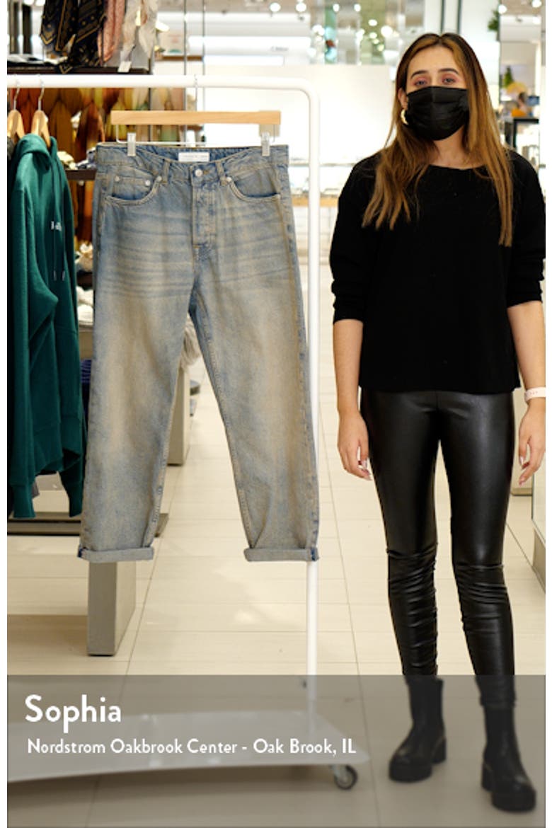 Relaxed Straight Leg Jeans video