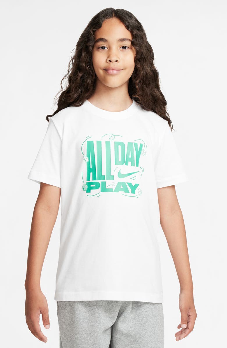 Nike Kids' All Day Play Graphic T-Shirt, Main, color,