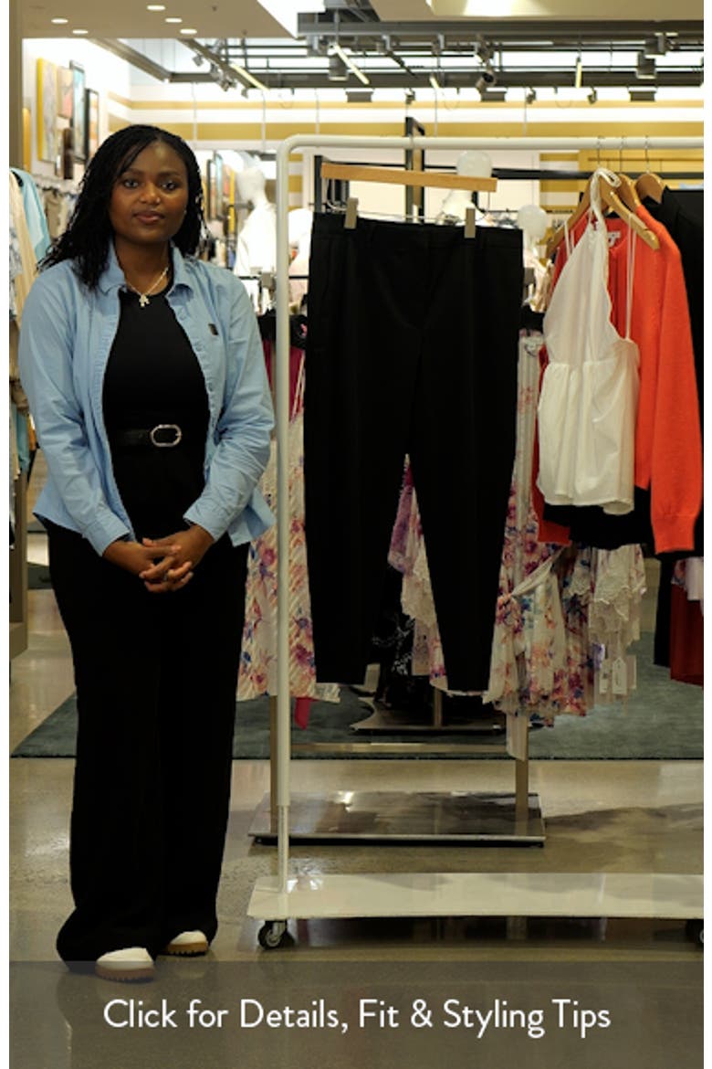Easy High Waist Crop Pants video