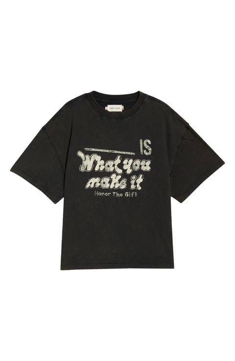 What You Make It Cotton Graphic T-Shirt