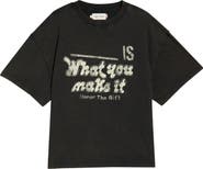 HONOR THE GIFT What You Make It Cotton Graphic T-Shirt