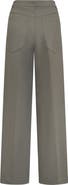 Maison Common Cotton Stretch Wide Leg Trousers