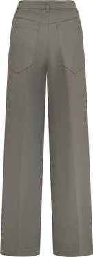 Maison Common Cotton Stretch Wide Leg Trousers