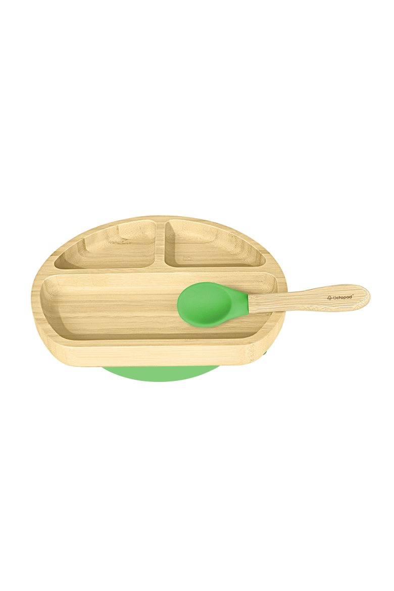 Octopod® Baby Suction Plate, Alternate, color, Green